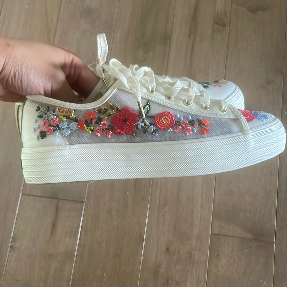 Rifle paper x keds NWT